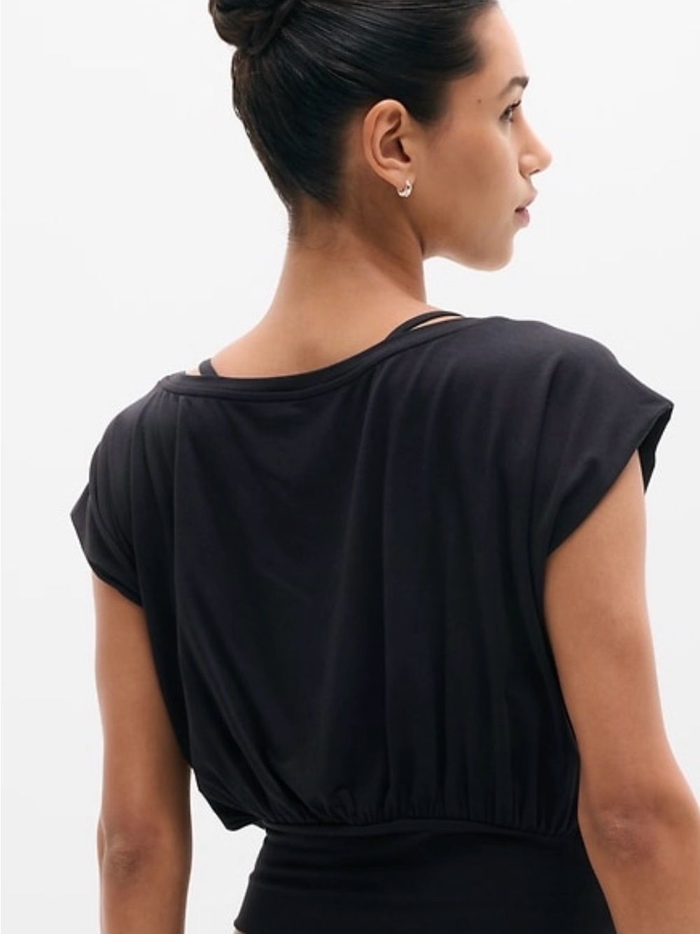 NWT Athleta Dream Drape Tee - Picture 4 of 4